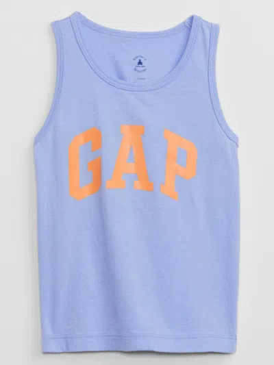 Gap Factory Babygap Logo Tank Top In Blue