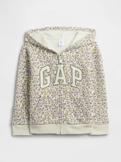 Gap Factory Babygap Logo Zip Hoodie In Multi