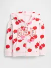 Gap Factory Babygap Logo Zip Hoodie In Pink