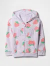 Gap Factory Babygap Logo Zip Hoodie In Red