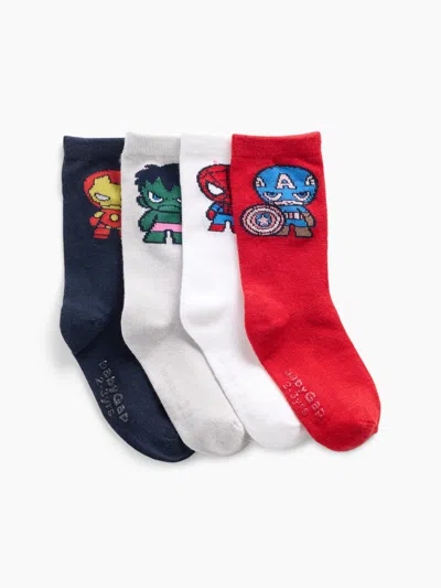 Gap Factory Babygap Marvel Avengers Crew Socks (4-pack) In Multi