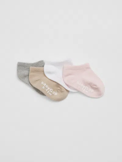 Gap Factory Babygap No-show Socks (4-pack) In Multi