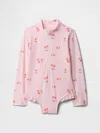 Gap Factory Babygap One-piece Rash Guard In Pink