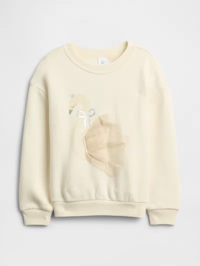 Gap Factory Babygap Oversized Graphic Sweatshirt In Neutral