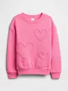 Gap Factory Babygap Oversized Graphic Sweatshirt In Pink