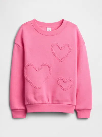 Gap Factory Babygap Oversized Graphic Sweatshirt In Pink