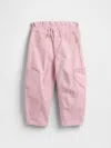 Gap Factory Babygap Paperbag Horseshoe Jeans In Pink
