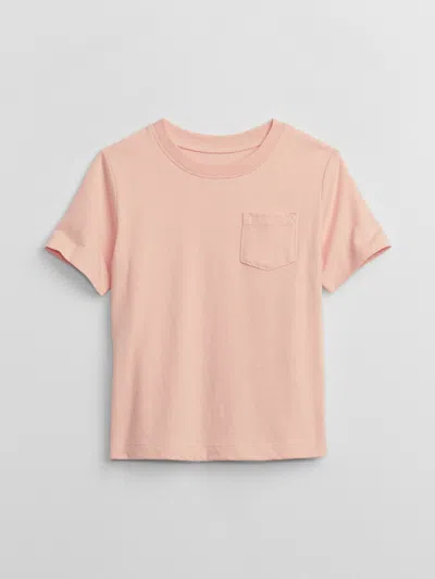 Gap Factory Babygap Pocket T-shirt In Pink