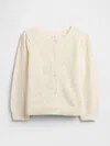 Gap Factory Babygap Pointelle Cardigan In Neutral