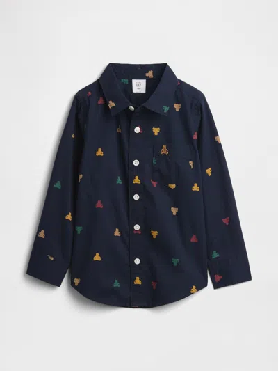Gap Factory Babygap Poplin Shirt In Blue