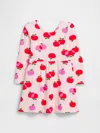 Gap Factory Babygap Print Jersey Dress In Pink