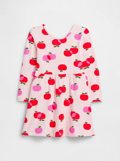 Gap Factory Babygap Print Jersey Dress In Pink