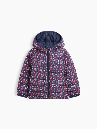 Gap Factory Babygap Print Puffer Jacket In Blue