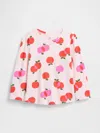 Gap Factory Babygap Puff Sleeve Crewneck T-shirt In Pink