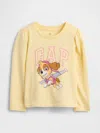 Gap Factory Babygap Puff Sleeve Graphic T-shirt In Yellow