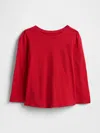 Gap Factory Babygap Puff Sleeve T-shirt In Red