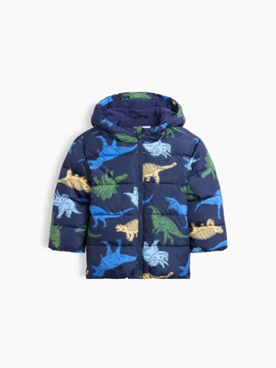 Gap Factory Babygap Puffer Jacket In Dinosaurs Blue