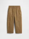 Gap Factory Babygap Pull-on Barrel Pants In Brown