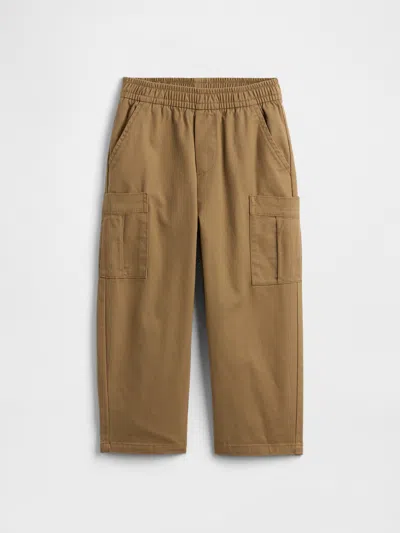 Gap Factory Babygap Pull-on Barrel Pants In Brown