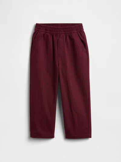 Gap Factory Babygap Pull-on Barrel Pants In Red