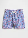 Gap Factory Babygap Pull-on Gauze Shorts In Blue