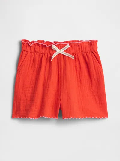 Gap Factory Babygap Pull-on Gauze Shorts In Multi