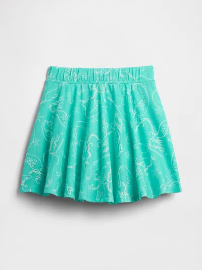 Gap Factory Babygap Pull-on Jersey Skort In Multi