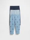 Gap Factory Babygap Pull-on Joggers (3-pack) In Blue