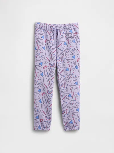 Gap Factory Babygap Pull-on Joggers In Purple