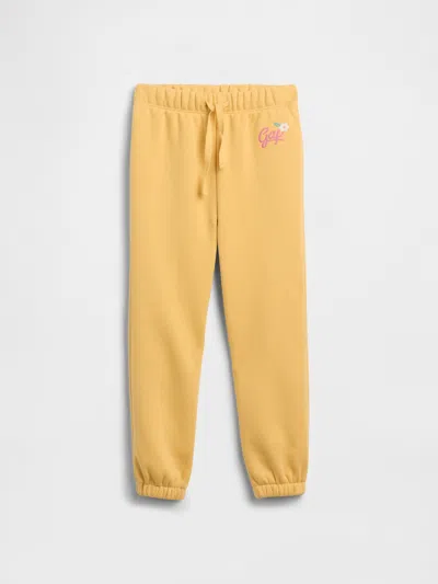 Gap Factory Babygap Pull-on Joggers In Yellow