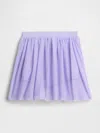 Gap Factory Babygap Pull-on Mesh Skort In Purple