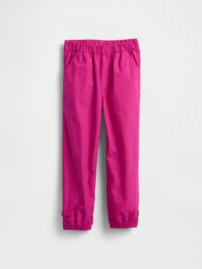 Gap Factory Babygap Pull-on Print Parachute Cargo Pants In Pink