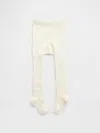 Gap Factory Babygap Pull-on Ribbed Tights In Brown