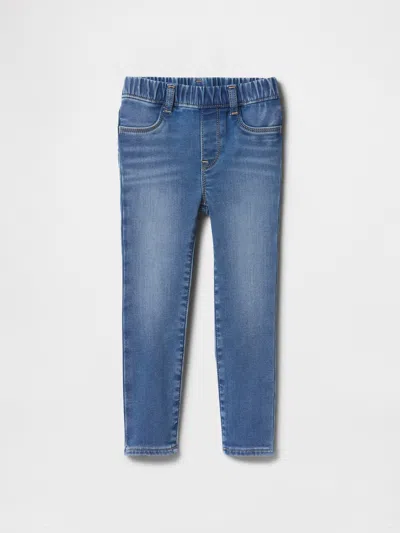 Gap Factory Babygap Pull-on Skinny Sweatpant Jeans In Blue