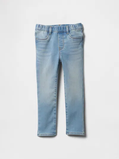 Gap Factory Babygap Pull-on Skinny Sweatpant Jeans In Blue
