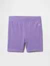 Gap Factory Babygap Pull-on Stretch Jersey Bike Shorts In Purple