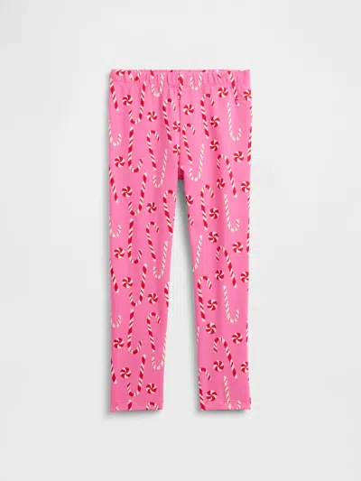 Gap Factory Babygap Pull-on Stretch Jersey Leggings In Pink