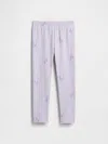 Gap Factory Babygap Pull-on Stretch Jersey Leggings In Purple