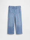 Gap Factory Babygap Pull-on Wide-leg Jeans In Blue