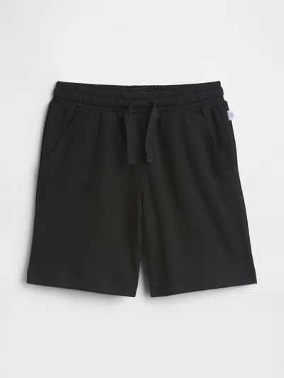 Gap Factory Babygap Pull-on Mesh Shorts In Black
