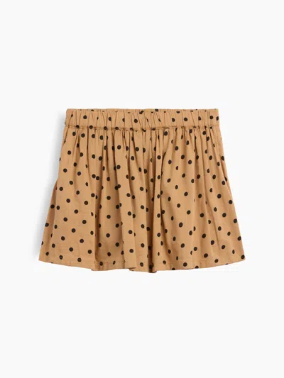 Gap Factory Babygap Pull-on Skort In Brown