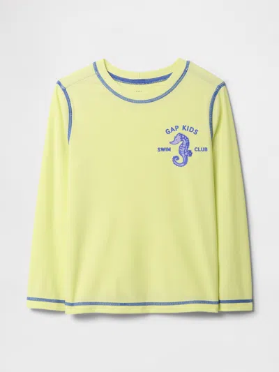 Gap Factory Babygap Rash Guard In Yellow