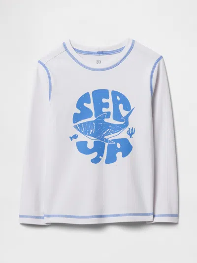 Gap Factory Babygap Rash Guard In Gray