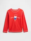 Gap Factory Babygap Rash Guard In Red