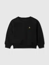Gap Factory Babygap Relaxed Fleece Sweatshirt In Black
