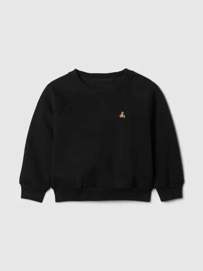 Gap Factory Babygap Relaxed Fleece Sweatshirt In Black
