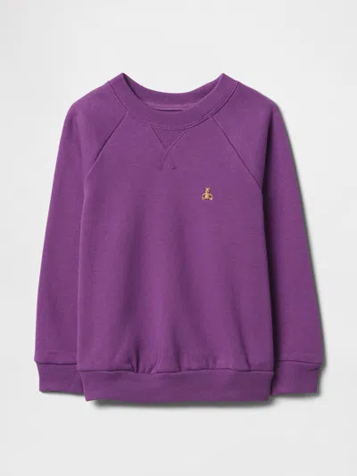 Gap Factory Babygap Relaxed Fleece Sweatshirt In Purple