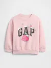 Gap Factory Babygap Relaxed Graphic Sweatshirt In Pink