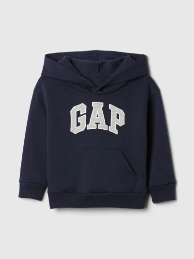 Gap Factory Babygap Relaxed Logo Hoodie In Blue