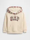Gap Factory Babygap Relaxed Logo Hoodie In Neutral